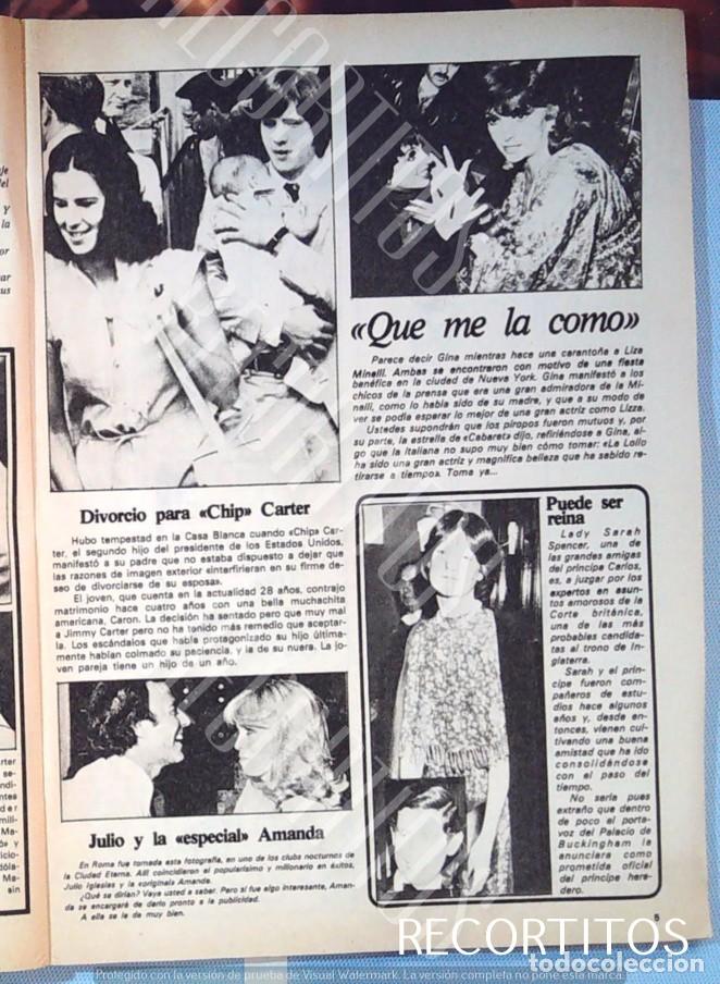 Cine: amanda lear julio iglesias lady sarah spencer gina lolllobrigida daniel el travieso en garbo denise