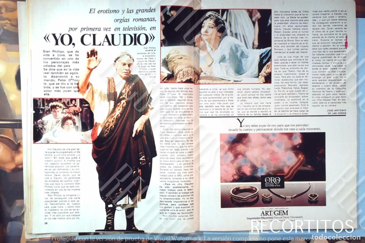 Cine: yo claudio sian phillips livia