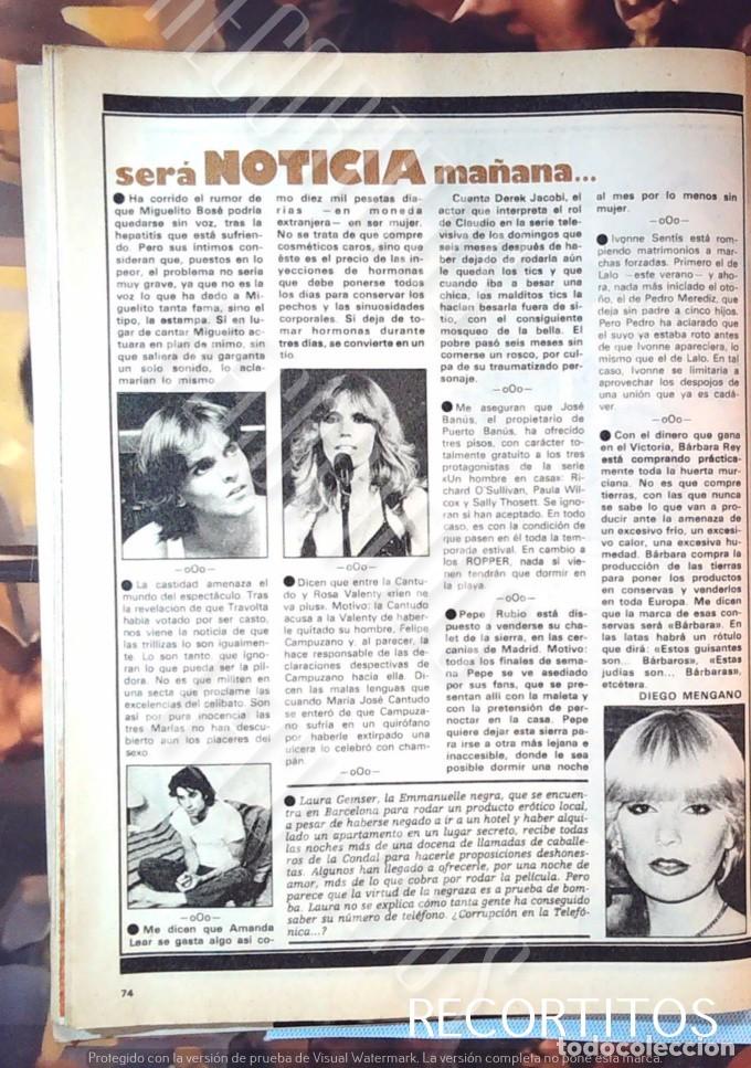 Cine: amanda lear miguel bose barbara rey john travolta
