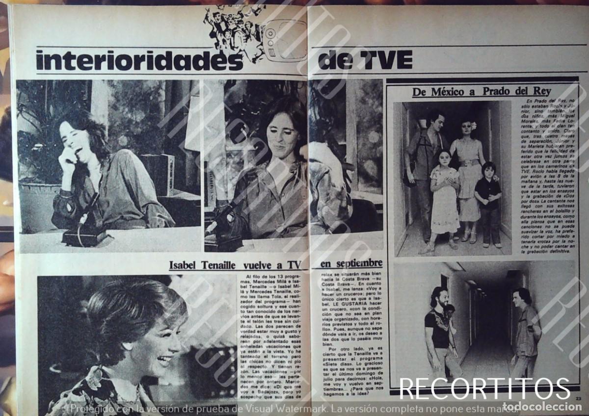 Cine: mercedes mila rocio durcal antonio morales junior isabel tenaille
