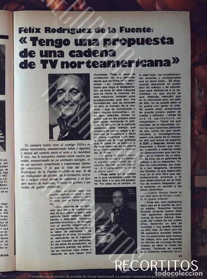 Cine: FELIX RODRIGUEZ DE LA FUENTE