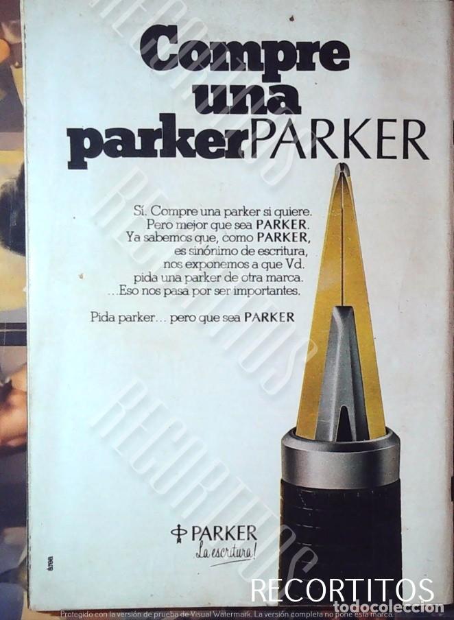 Cine: parker estilografica anuncio publicidad