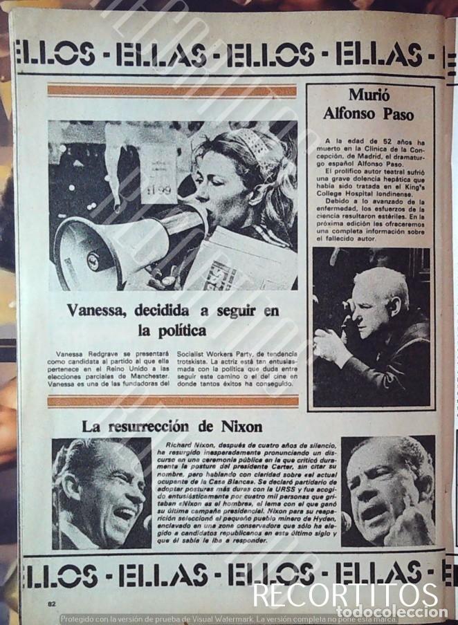 Cine: alfonso paso nixon vanessa redgrave
