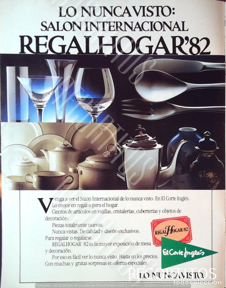 Cine: el corte ingles regala hogar 82