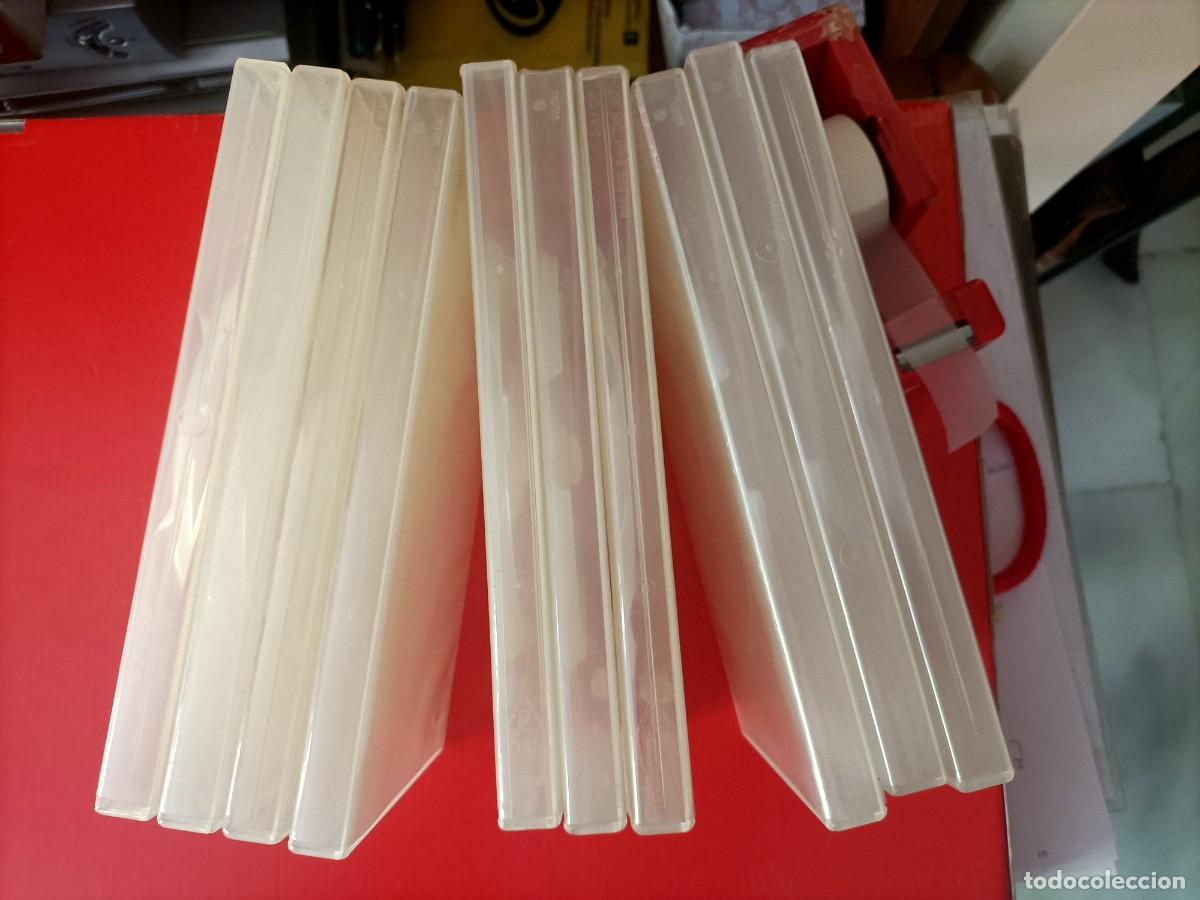 Cine: LOTE DE DIEZ CAJAS ORIGINALES PARA DVD TAMA&Ntilde;O GRUESO TRANSPARENTE