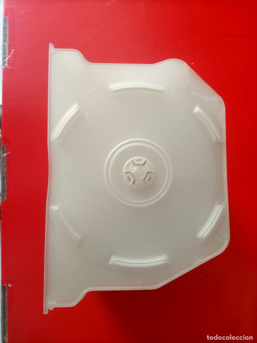 Cine: LOTE DE DIEZ SOPORTES PARA EL INTERIOR ESTUCHES DVD TAMA&Ntilde;O GRUESO TRANSPARENTE
