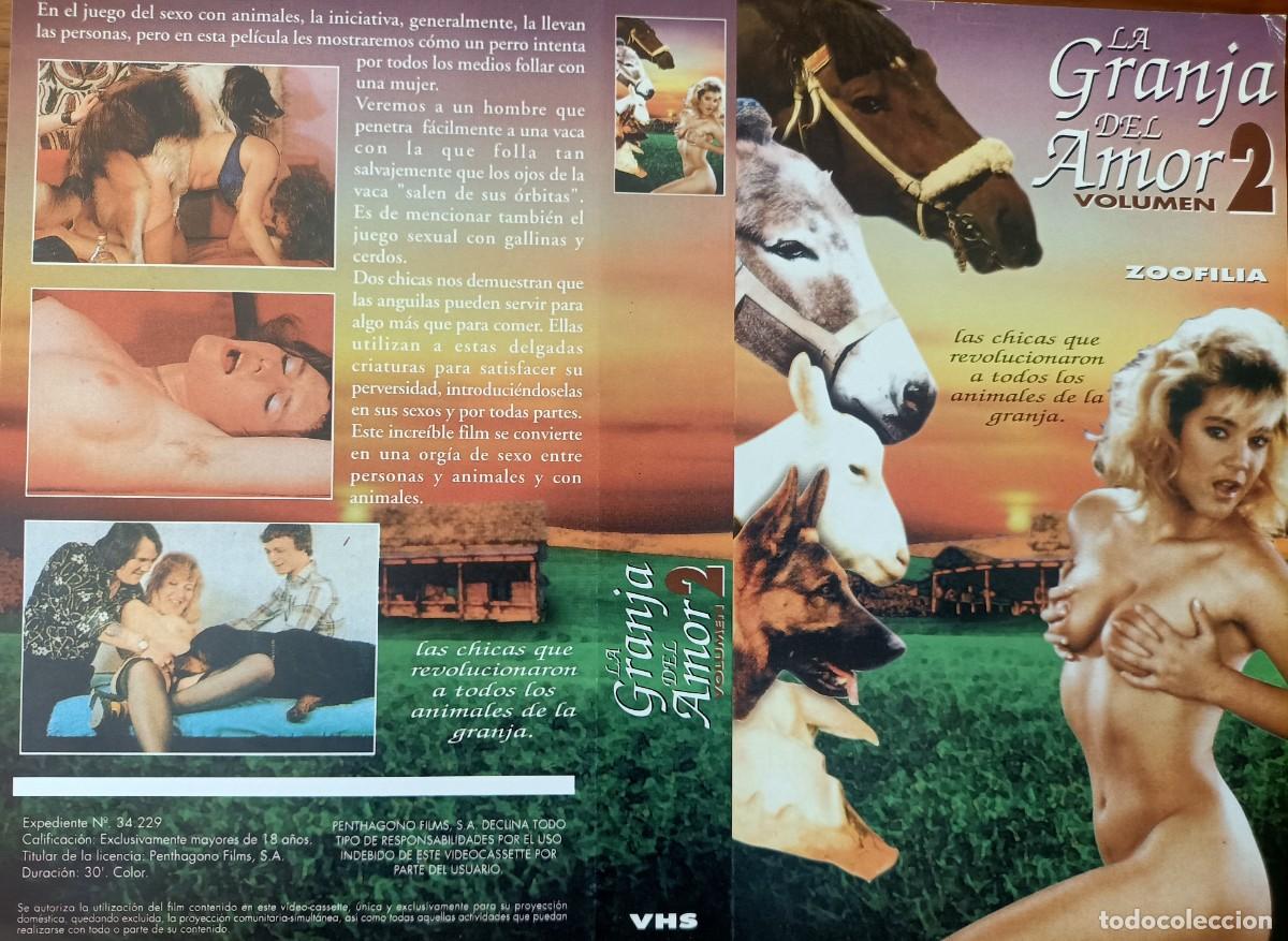 Cine: CARATULA DE LA PEL&Iacute;CULA LA GRANJA DEL AMOR 2. ZOOFILIA. MAYORES 18 A.