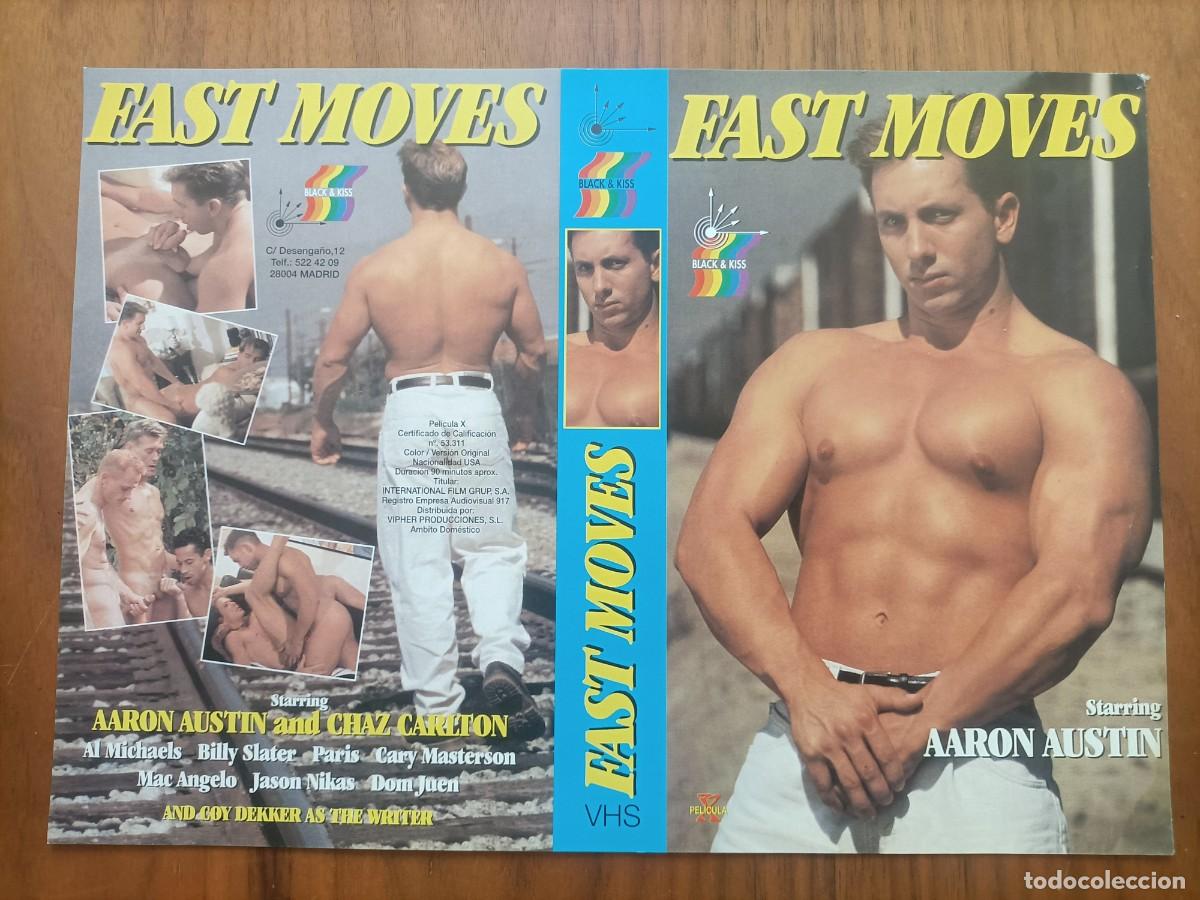 Cine: CARATULA DE LA PEL&Iacute;CULA. FAST MOVES. GAY BLACK KISS. MAYORES 18 A.