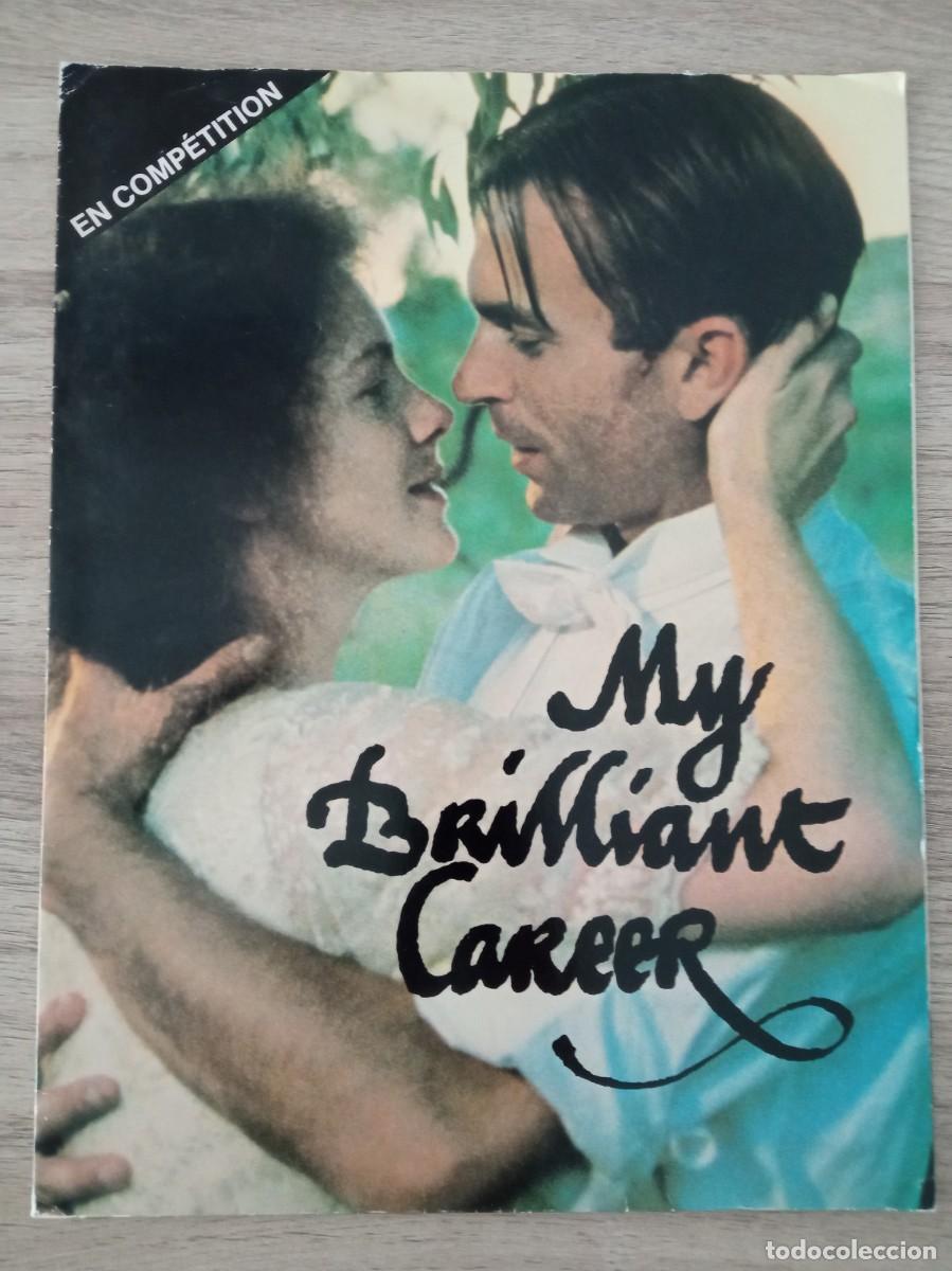 Cine: MY BRILLANT CAREER, JUDY DAVIS, SAM NEILL, CARPETA DE DOSSIER VACIA