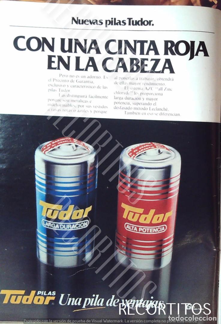 Cine: TUDOR PILAS ANUNCIO PUBLICIDAD