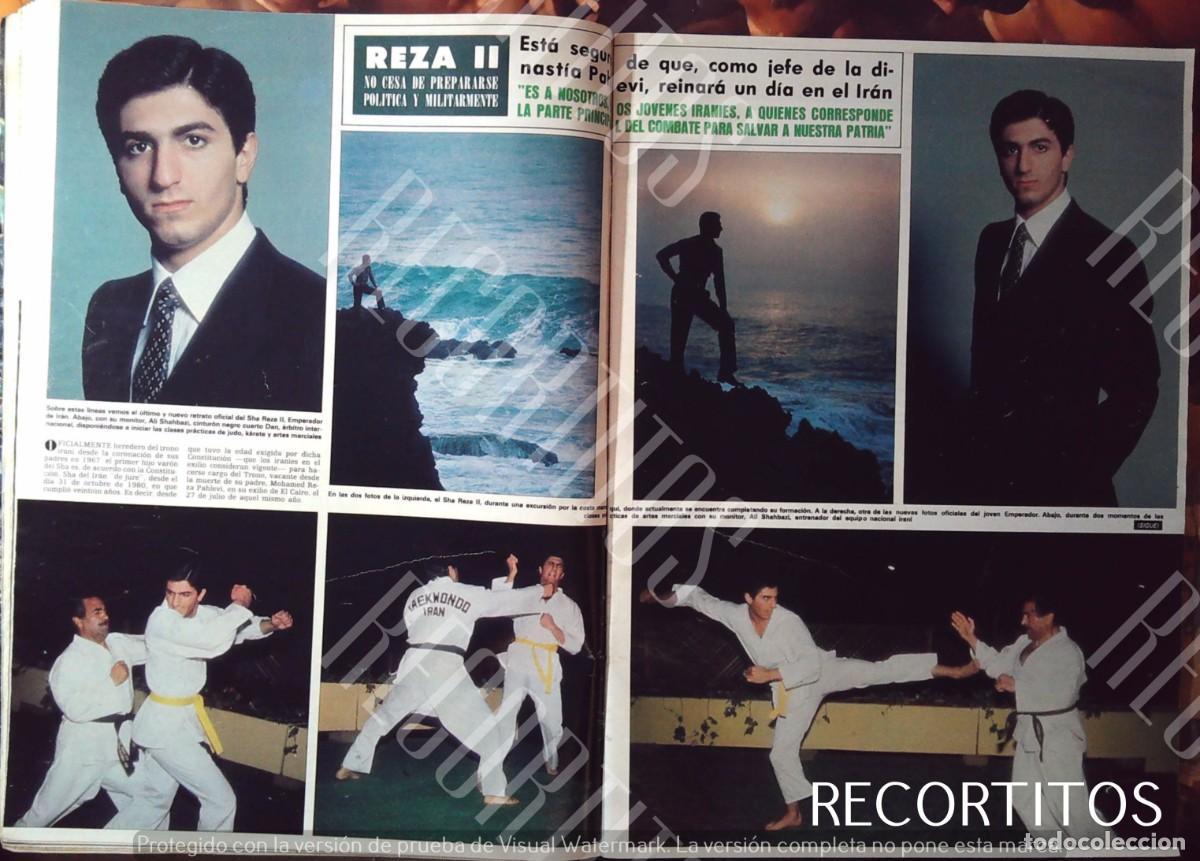 Cine: reza sha ii ciro farah diba PAHLAVI KARETE JUDO TIROPILOTO
