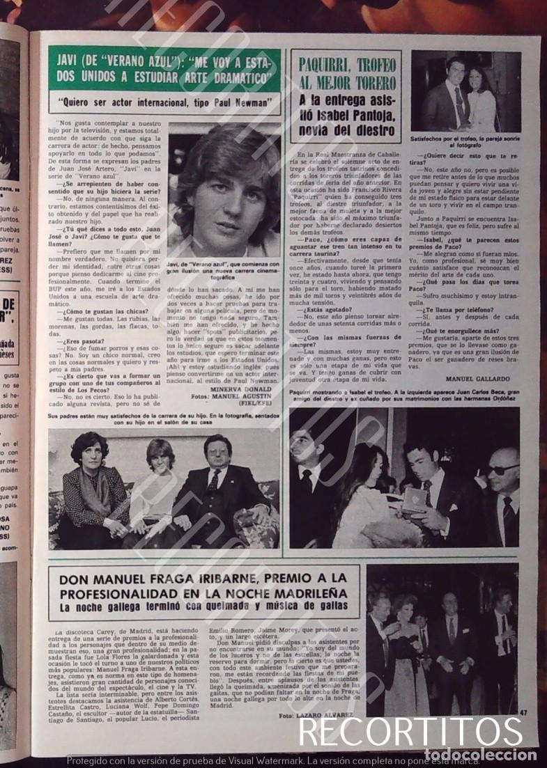 Cine: JAVIER ARTEROS JAVI DE VERANO AZUL ISABEL PANTOJA PAQUIRRI FRAGA