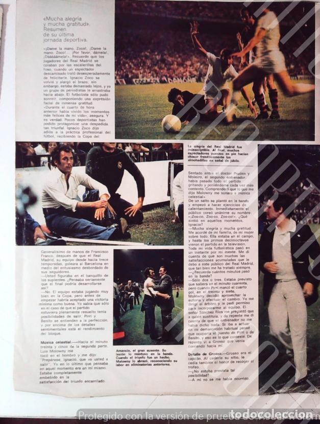 Cine: REAL MADRID 1974 ZOCO - Foto 2