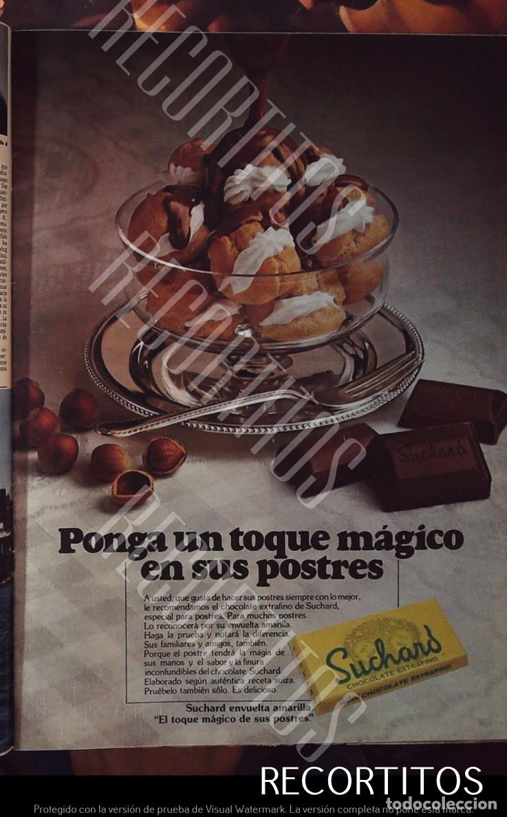 Cine: suchard chocolate anuncio publicidad