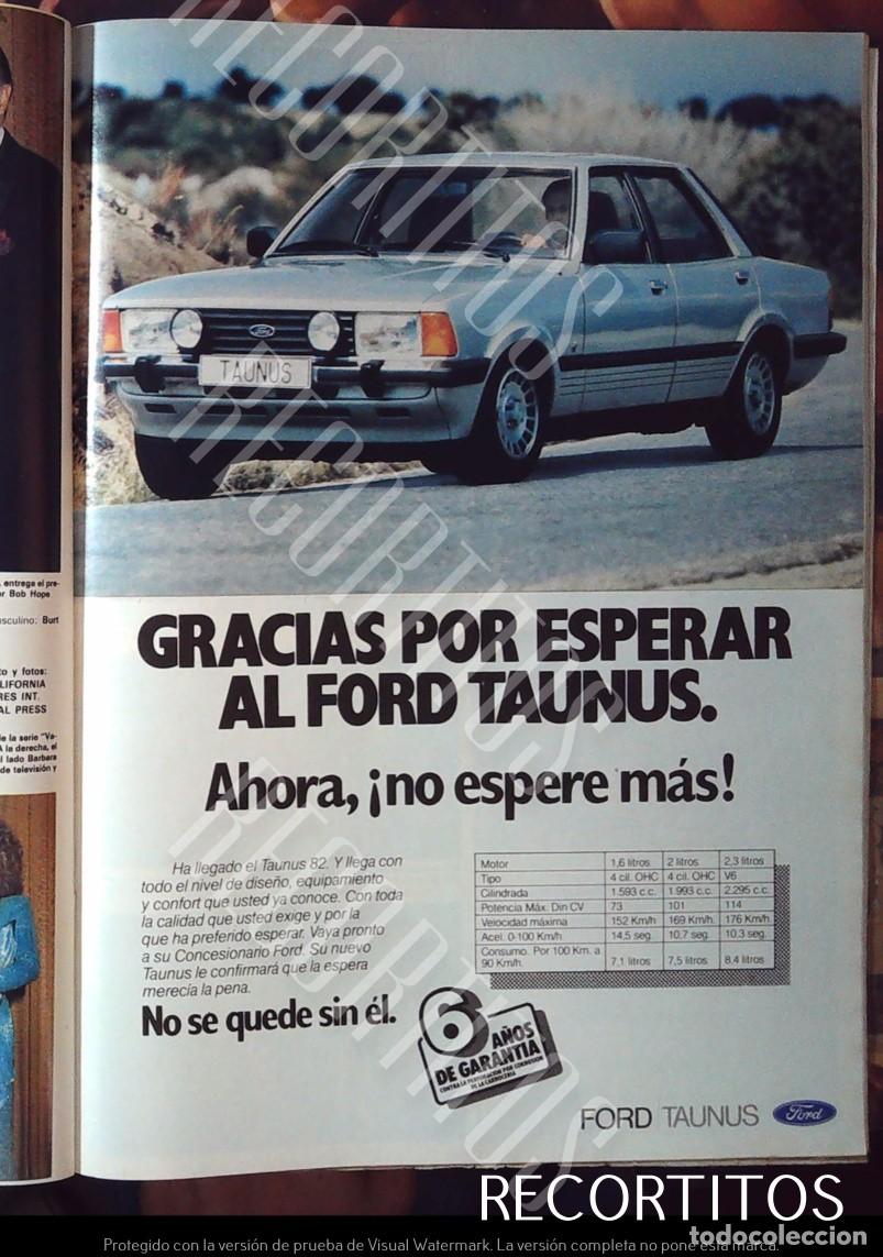 Cine: FORD TAUNUS ANUNCIO PUBLICIDAD