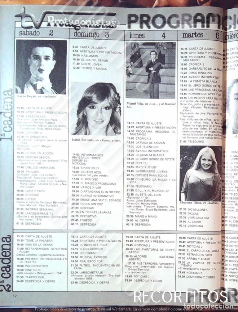 Cine: charlene tilton dallas nacho dogan miguel vila isabel borondo