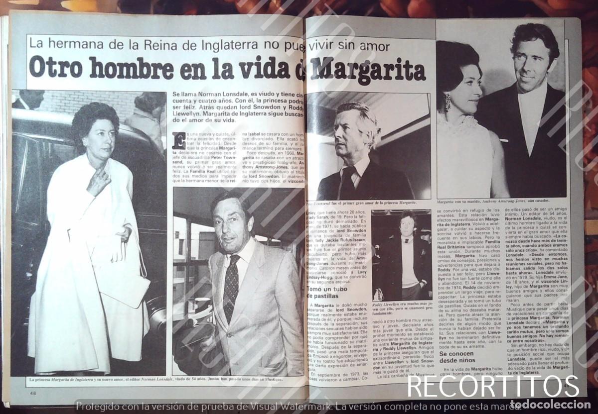 Cine: margarita de inglaterra y sus novios