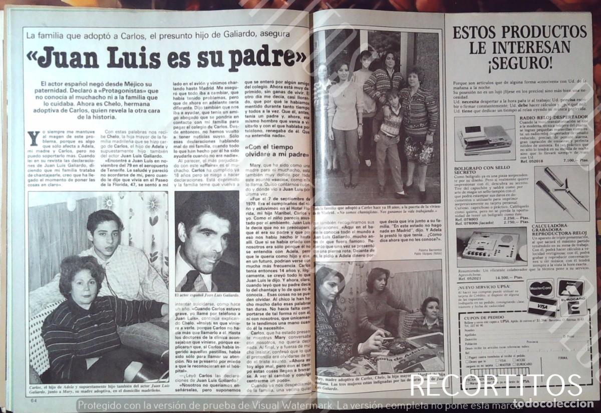Cine: juan luis galiardo el hijo ulegitimo adoptado