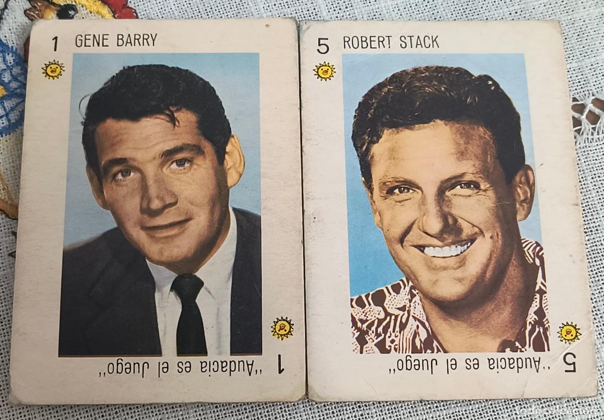 Cine: 2 CARTAS | AUDACIA ES EL JUEGO - GENE BARRY Y ROBERT STACK / TELE BANCO CANCI&Oacute;N