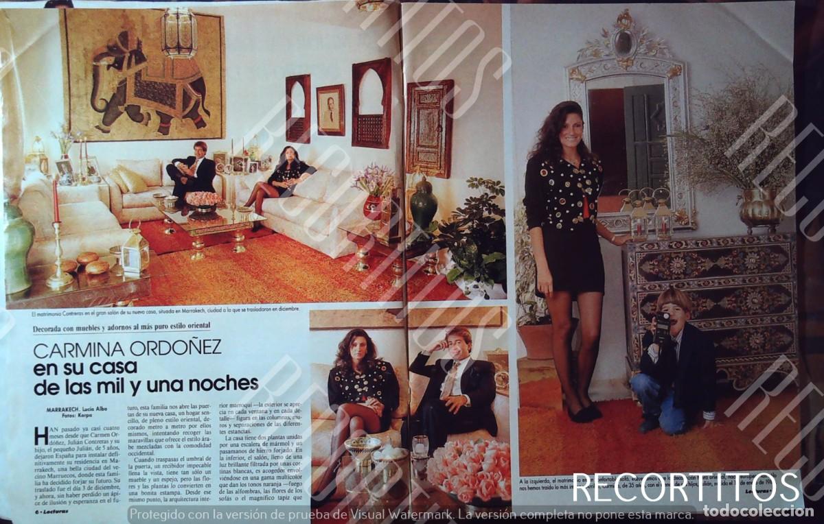Cine: carmina ordo&ntilde;ez en su casa de las mil y una noches julian contreras cayetano rivera