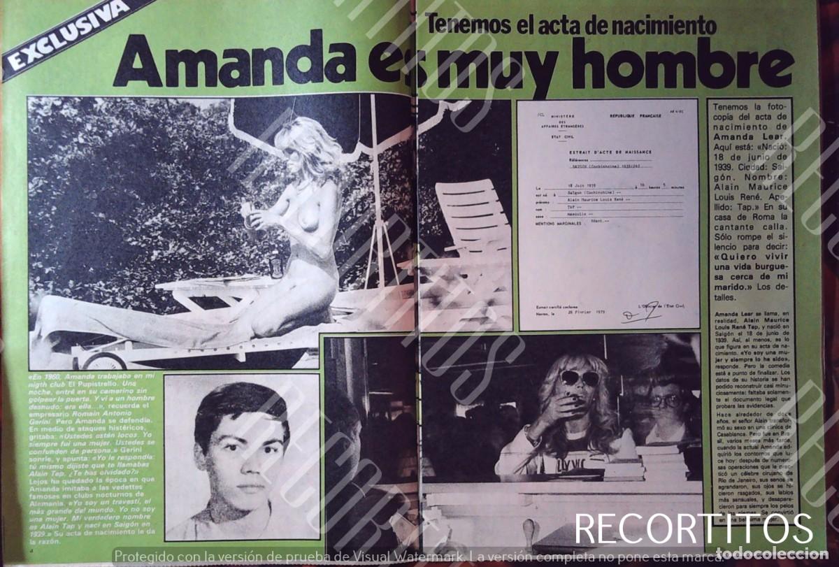 Cine: amanda lear es un hombre