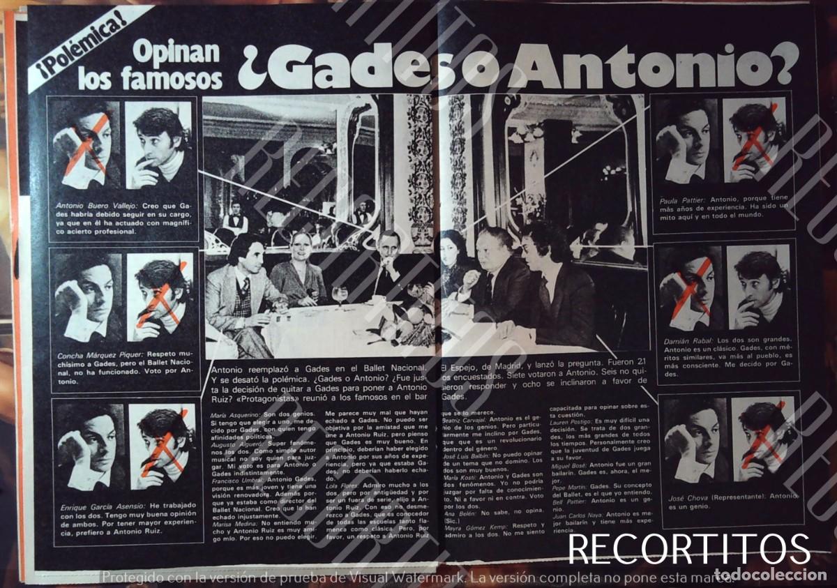 Cine: antonio el bailarin o antonio gades antonio buero vallejo
