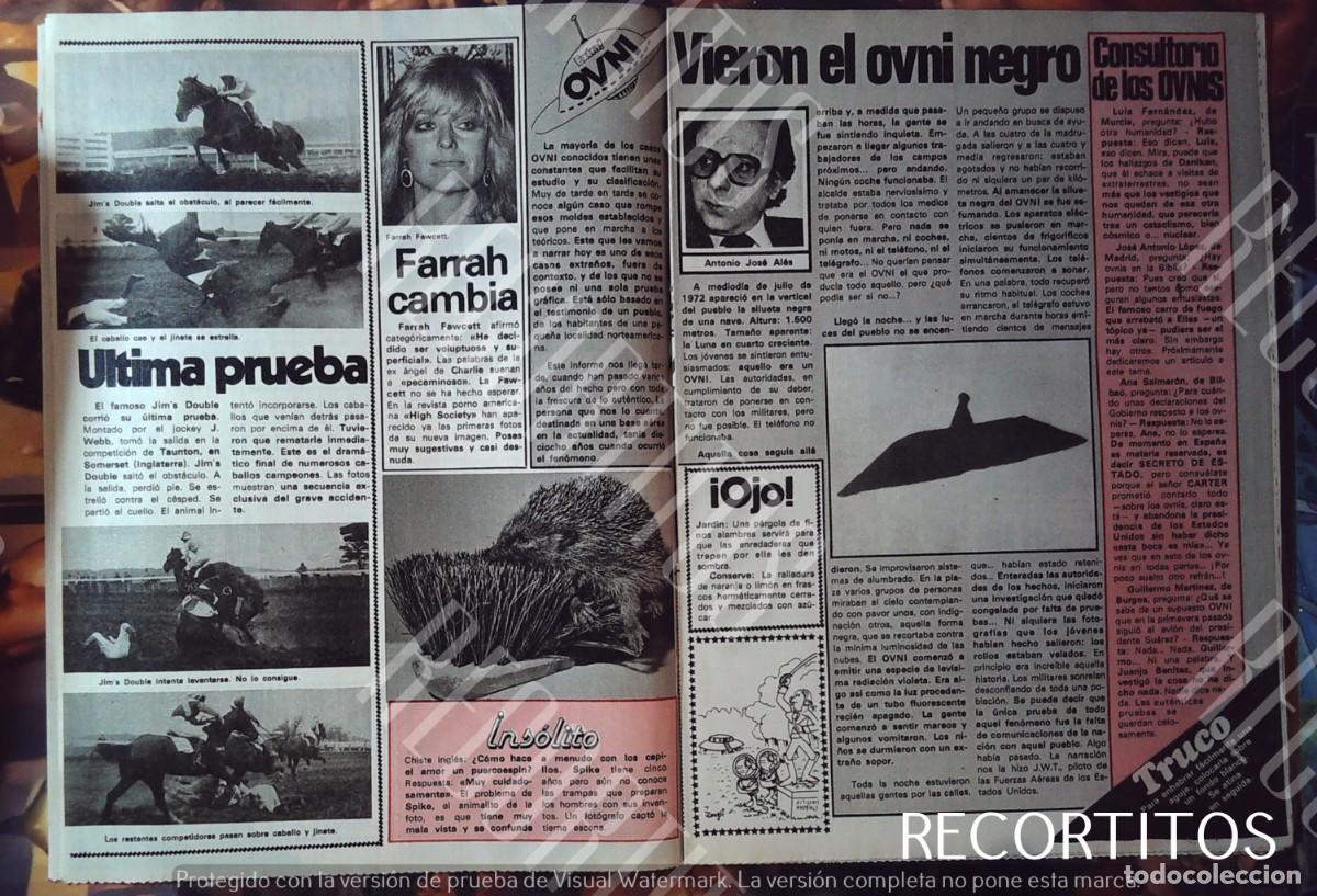 Cine: ANTONIO JOSE ALES OVNIS casos insolitos farrah fawcett