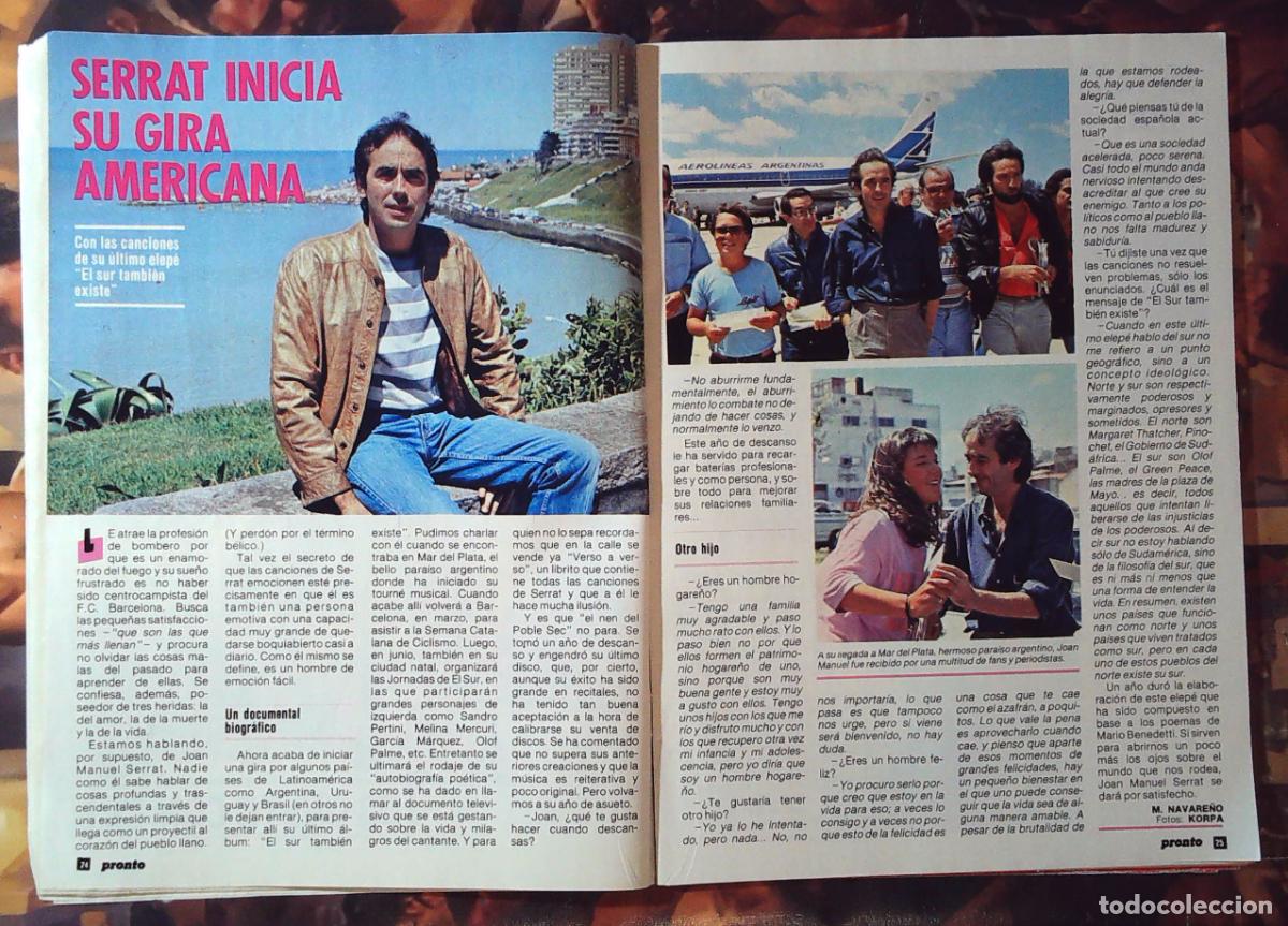Cine: joan manuel serrat gira americana 1986