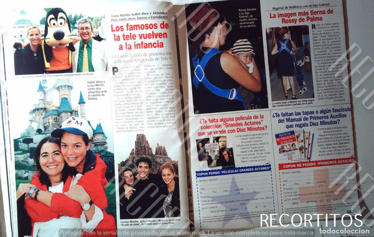 Cine: rossy de palma madre famosos en disneyland al salir de clase medico de familia isabel aboy luisa