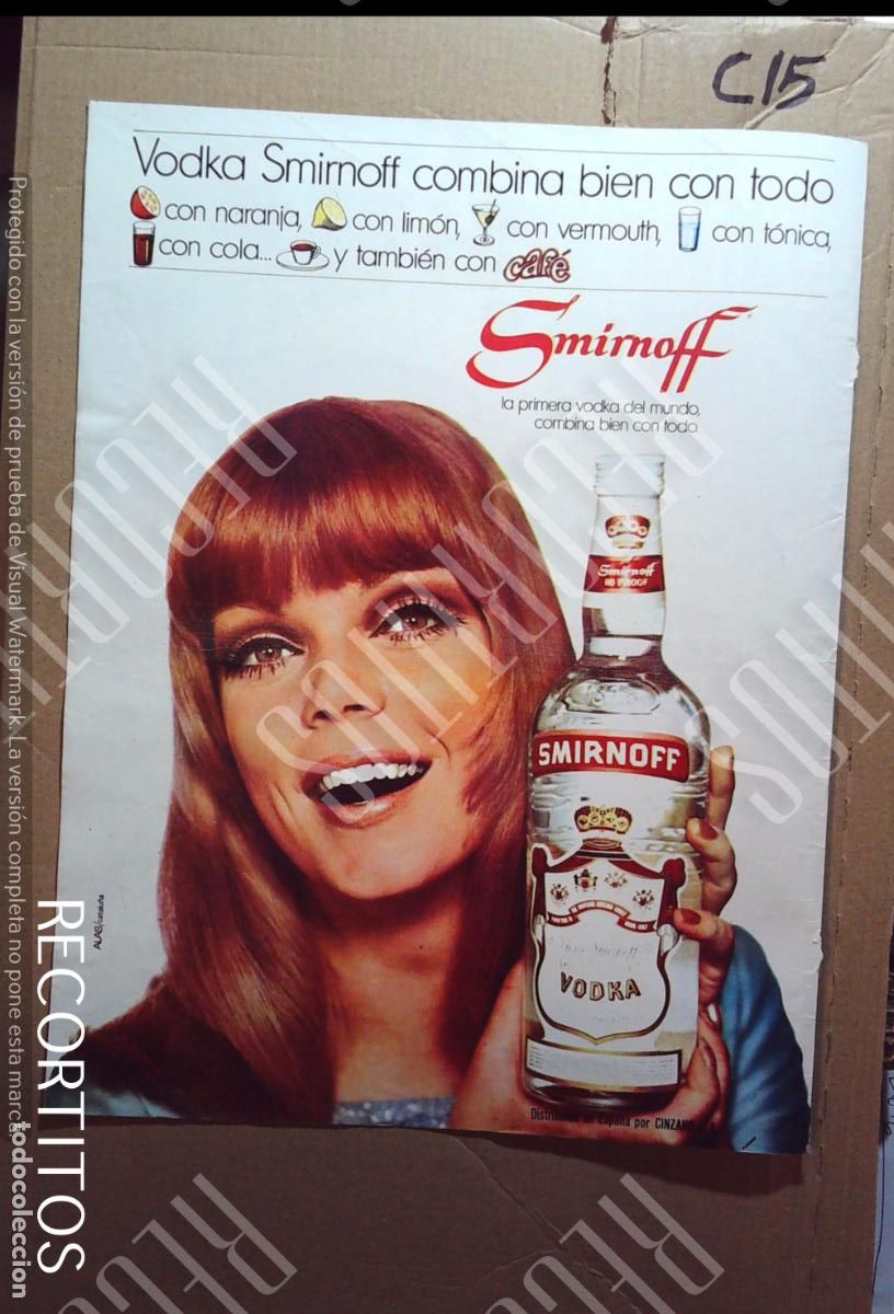 Cine: SMIRNOFF VODKA ANUNCIO PUBLICIDAD