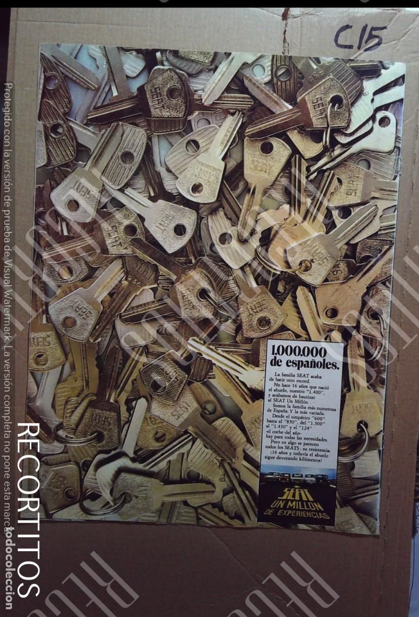 Cine: SEAT 124 ANUNCIO PUBLICIDAD