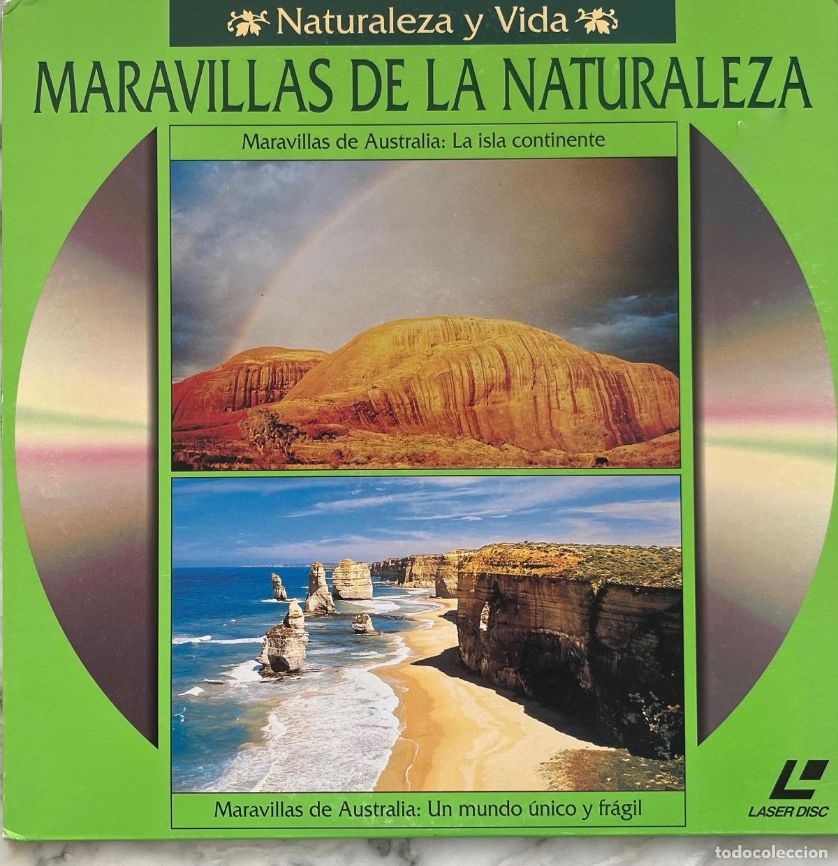 Cine: MARAVILLAS DE LA NATURALEZA. AUSTRALIA. NATURALEZA Y VIDA. LASER DISC ESPA&Ntilde;A.