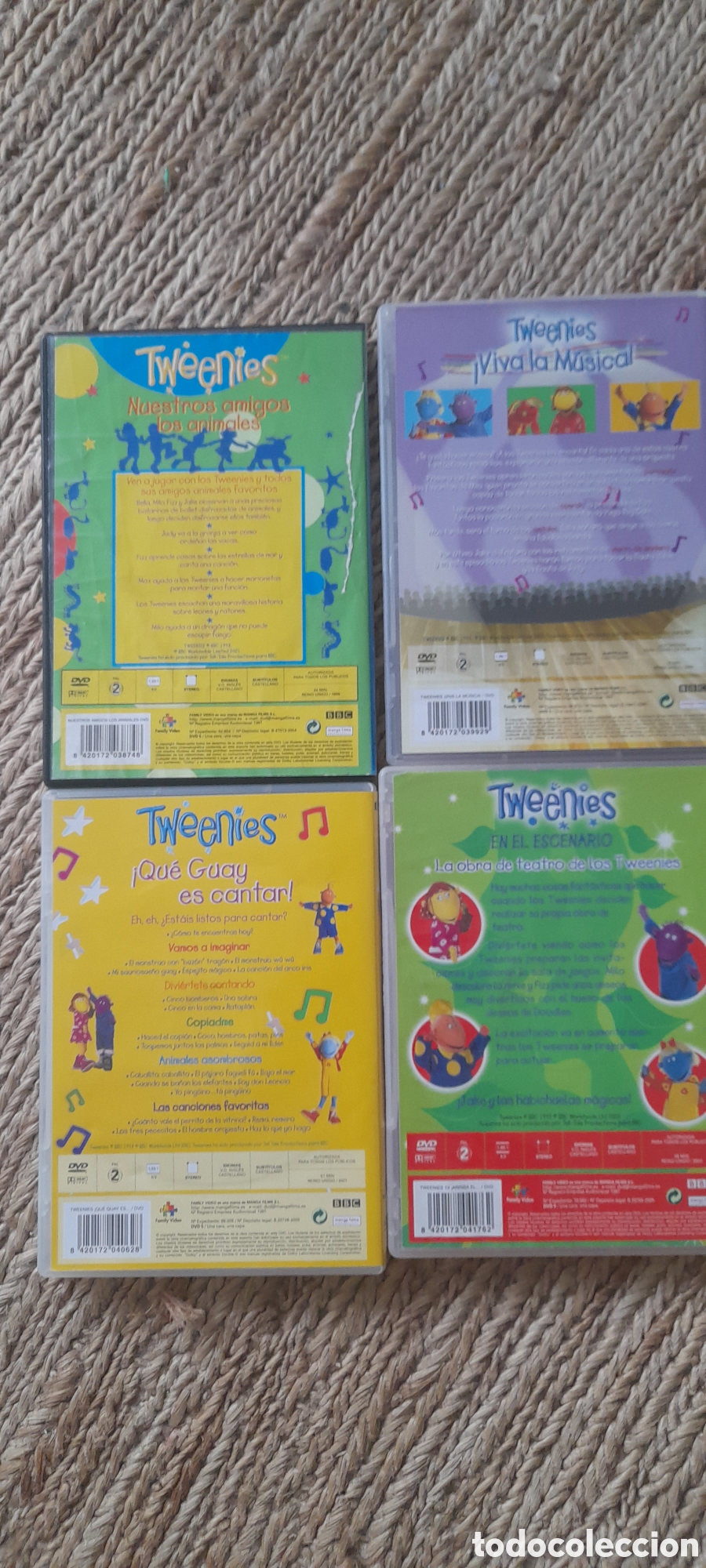 Cine: Tweenies. 4 videos DVDs - Foto 2