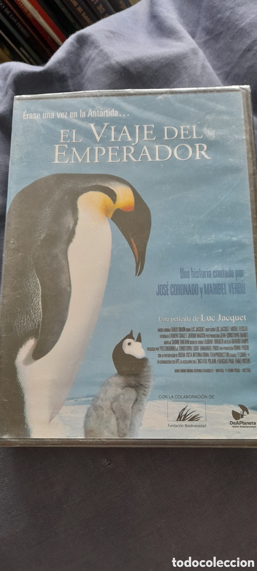 Cine: El viaje del emperador. DVD