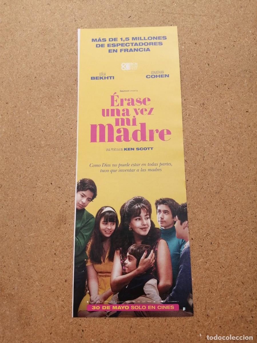 Cine: ANUNCIO CINE. ERASE UNA VEZ MI MADRE (LEILA BEKHTI - JONATHAN COHEN)