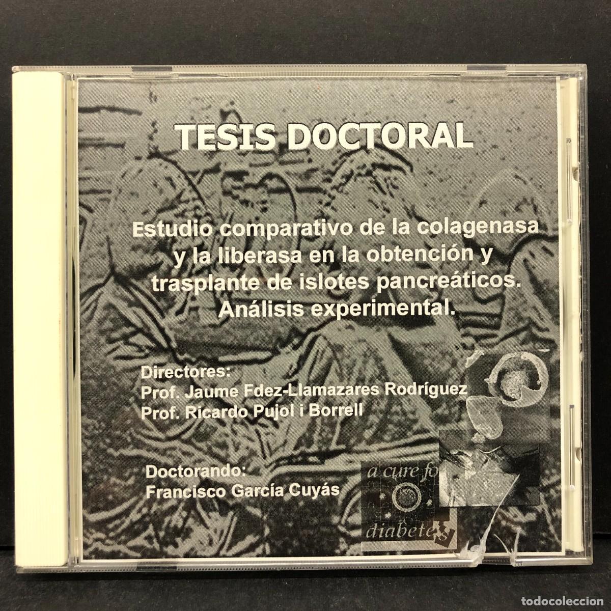 Cine: TESIS DOCTORAL - ESTUDIO COMPARATIVO DE LA COLAGENASA Y LA LIBERASA EN LA OBTENCI&Oacute;N / 6801