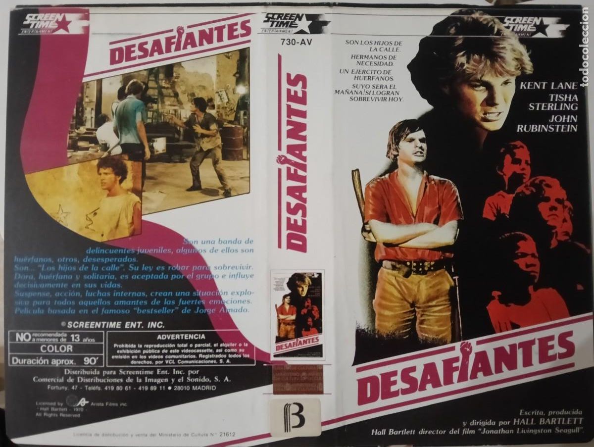 Cine: CARATULA - DESAFIANTES - SCREEN TIME BETA