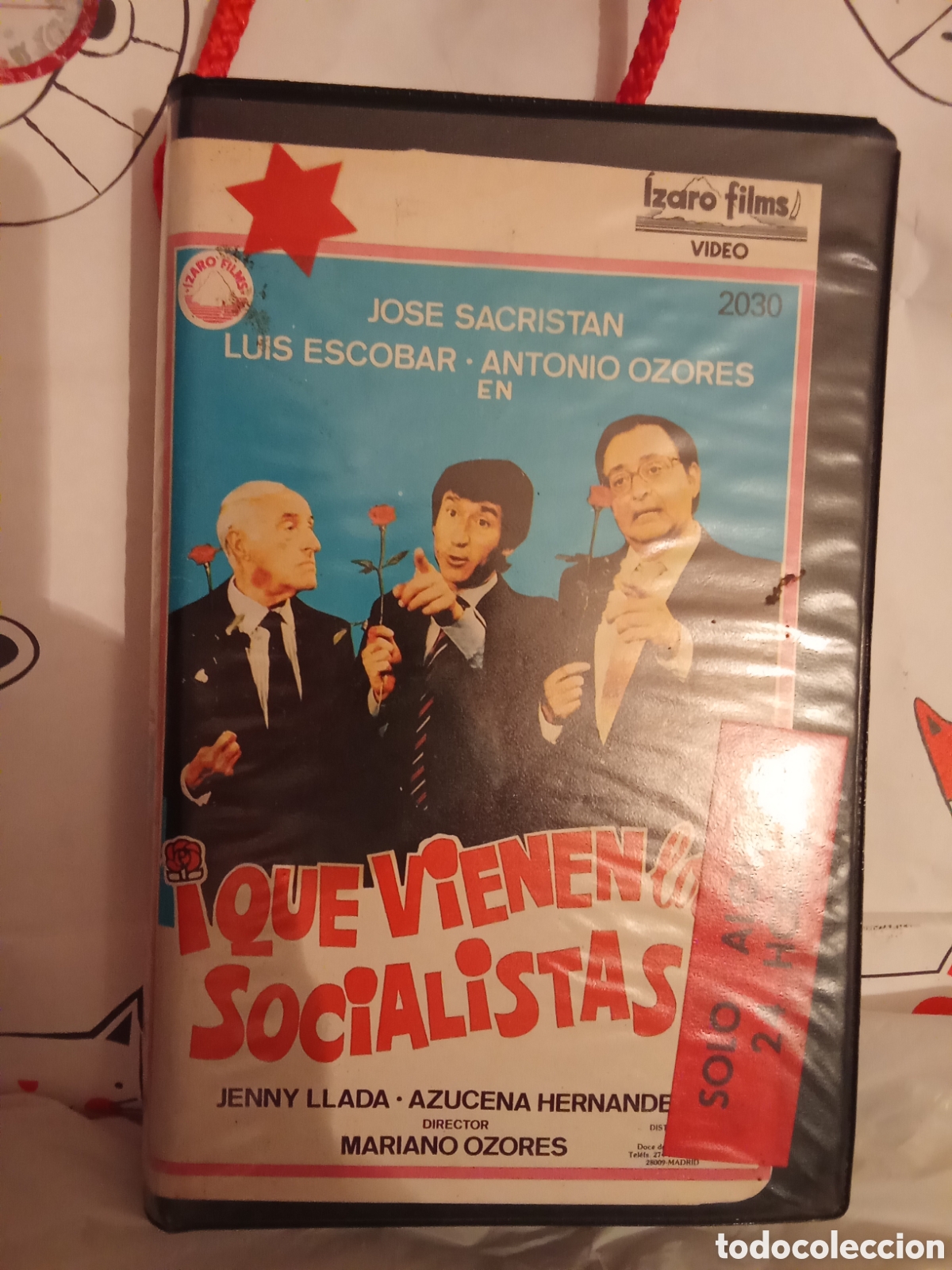 Cine: VHS Que vienen los socialistas mas 12 imagenes