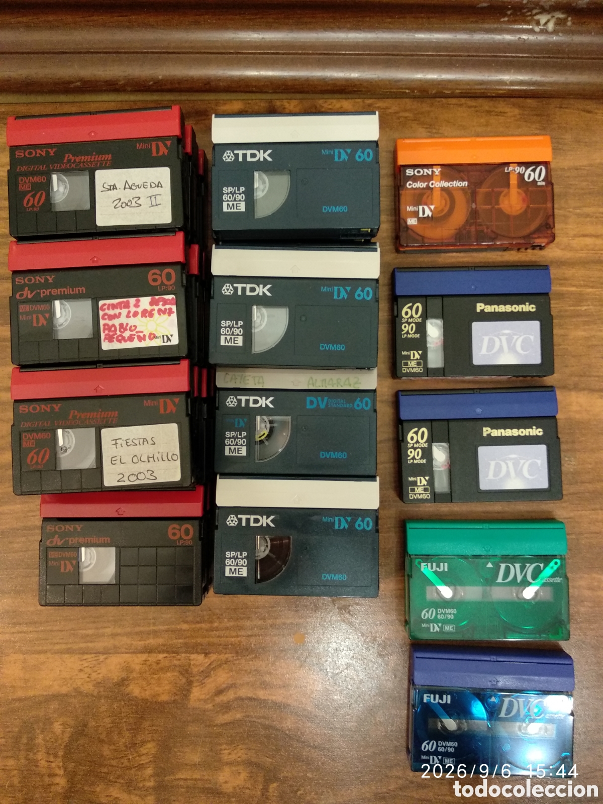 Cine: Pack de cintas MiniDV