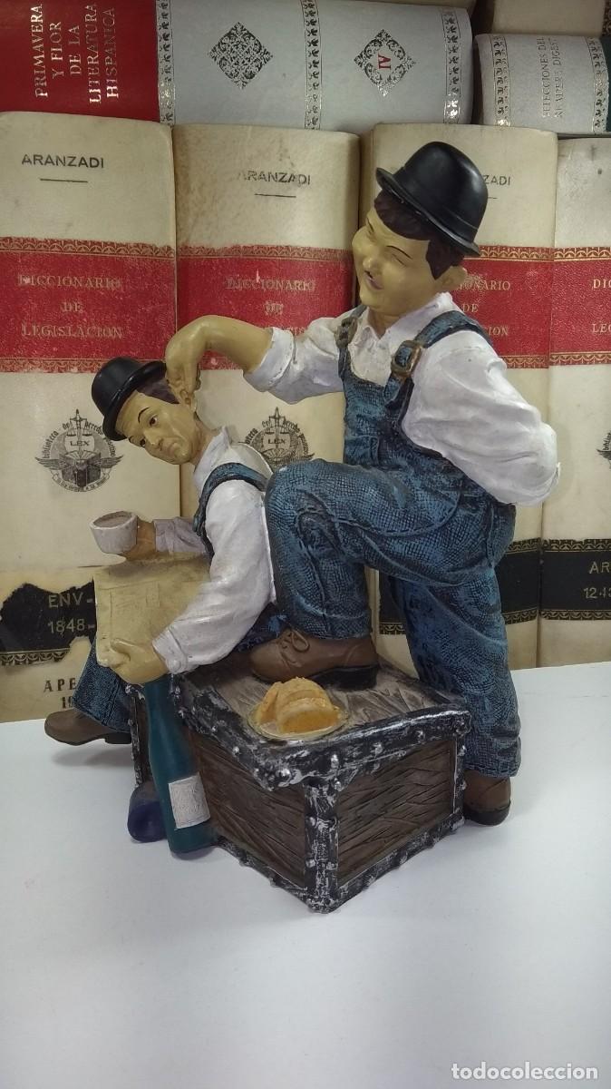 Cine: Bonita figura de El Gordo y el Flaco (cuyo nombre original en ingl&eacute;s era Laurel y Hardy)