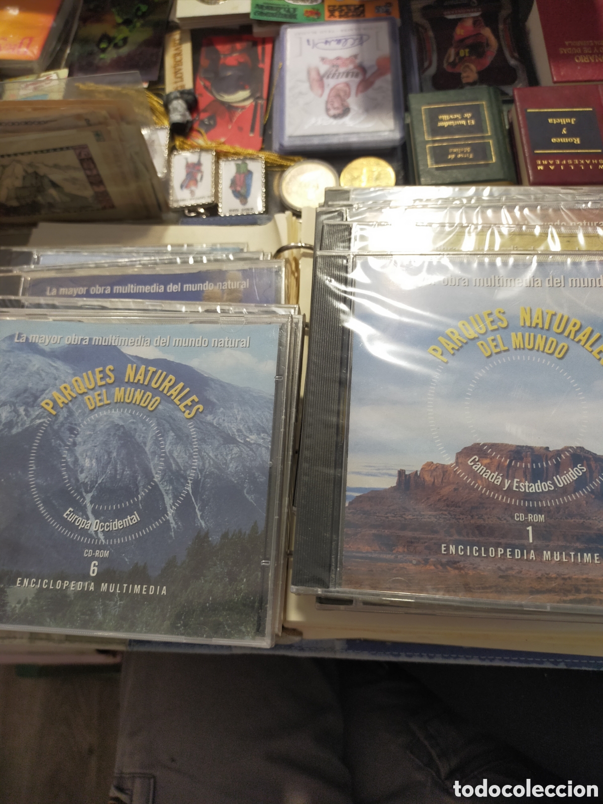 Cine: PARQUES NATURALES DEL MUNDO LA MAYOR OBRA MULTIMEDIA DEL MUNDO NATURAL COMPLETA 14 CD ROM NUEVOS