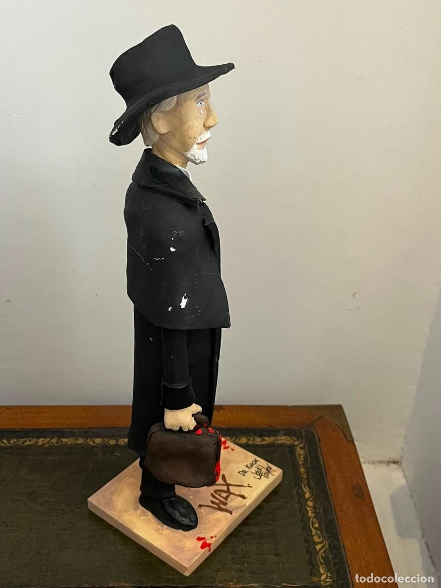 Cine: Maqueta escult&oacute;rica &uacute;nica &rdquo;Dr. Knox&rdquo; - Pel&iacute;cula WAX (2014) - Jack Taylor - Firmada V&iacute;ctor Matellano