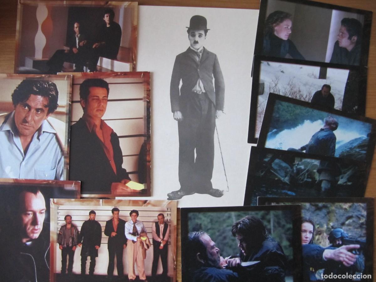 Cine: LOTE CINE - LAS FICHAS CITADEL CHARLOT + LOTE POSTALES BENICIO DEL TORO KEVIN SPACEY....