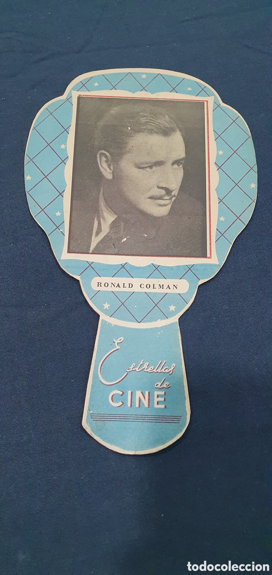 Cin&eacute;ma: Abanico Pai Pai de cine. Ronald Colman. (L133)