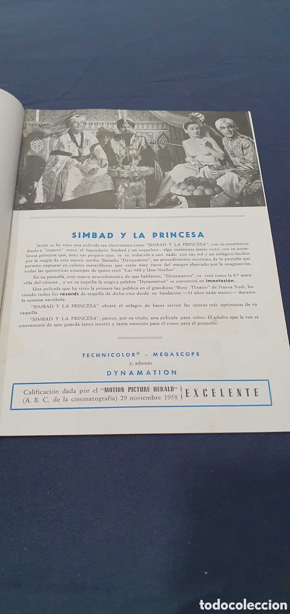 Cine: Librillo programa guia cine Simbad y la princesa. (L137) - Foto 4
