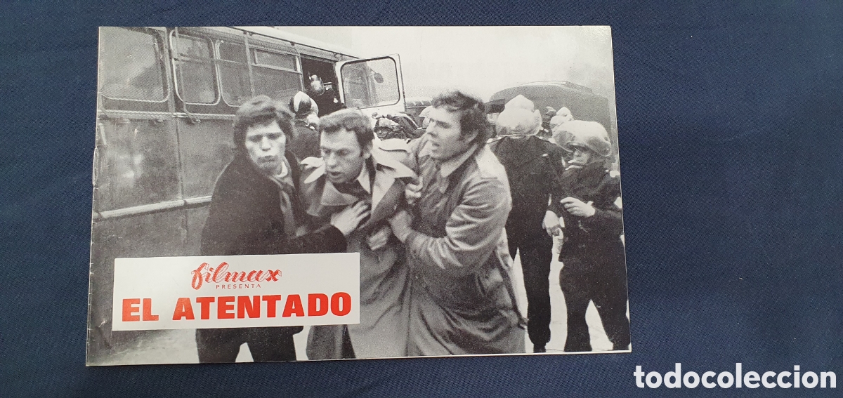 Cinema: Librillo programa guia cine El Atentado. Filmax. (L137)