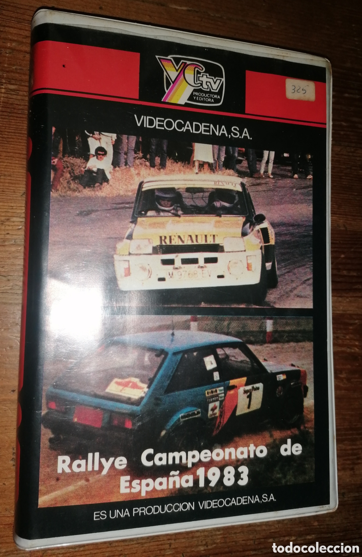 Cine: VHS RALLYE CAMPEONATO DE ESPA&Ntilde;A 1983