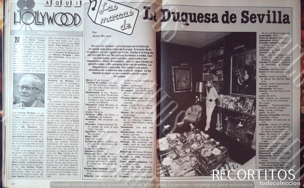 Cine: BEATRIZ DE BORBON DUQUESA DE SEVILLA LAS MARCAS DE