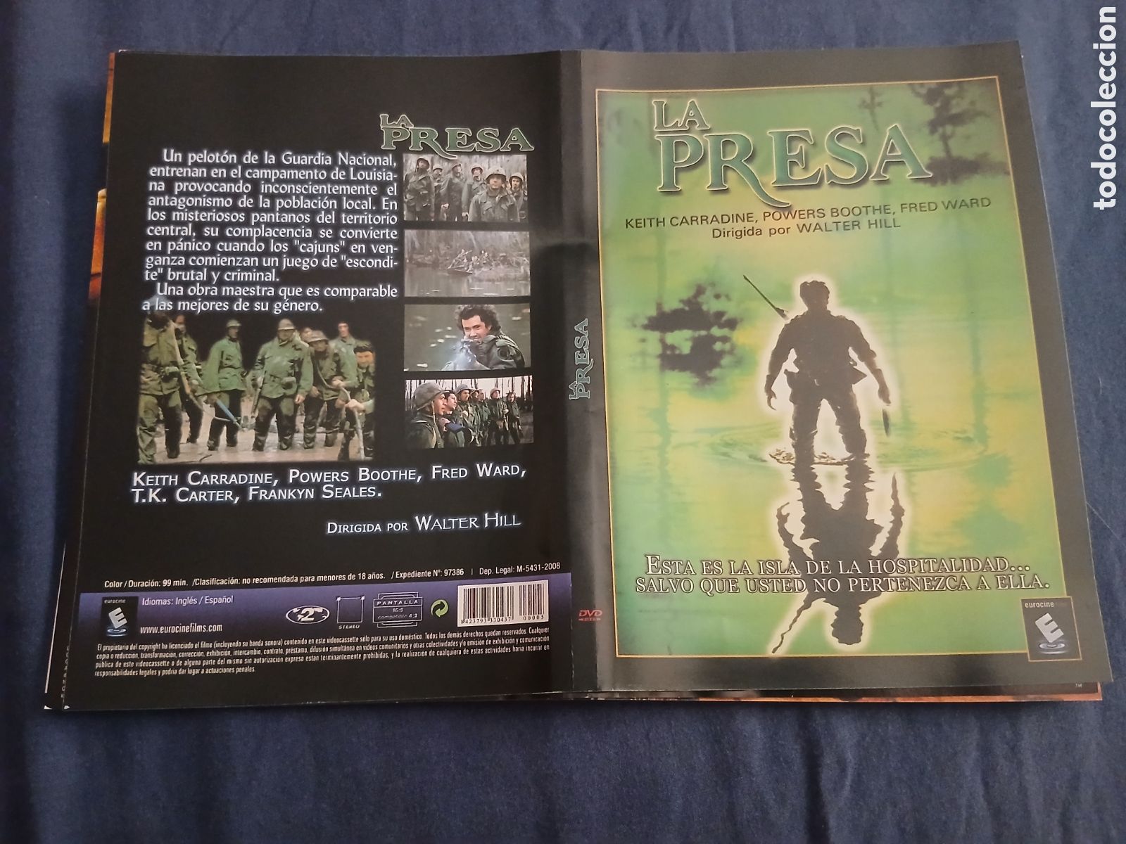 Cine: Car&aacute;tula pel&iacute;cula Dvd La Preda (Original) Slim