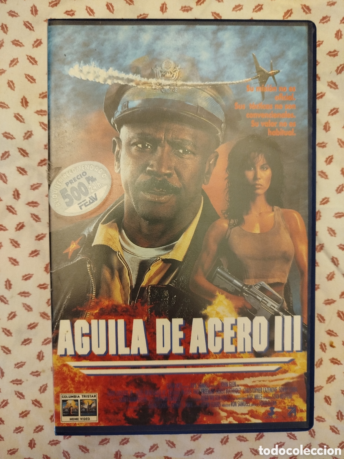 Cine: Pel&iacute;cula &aacute;guila de acero 3 vhs retro